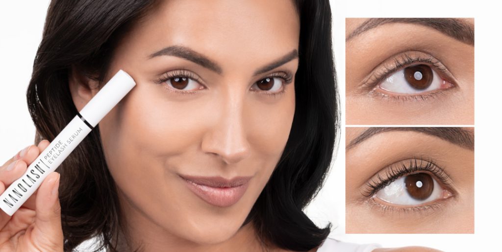 best eyelash growth serum with peptides nanolash