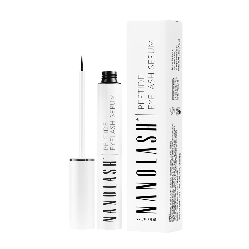 eyelash serum to grow lashes with peptide nanolash