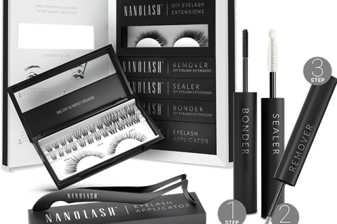 nanolash Cluster lashes for self application (DIY) - starter kit